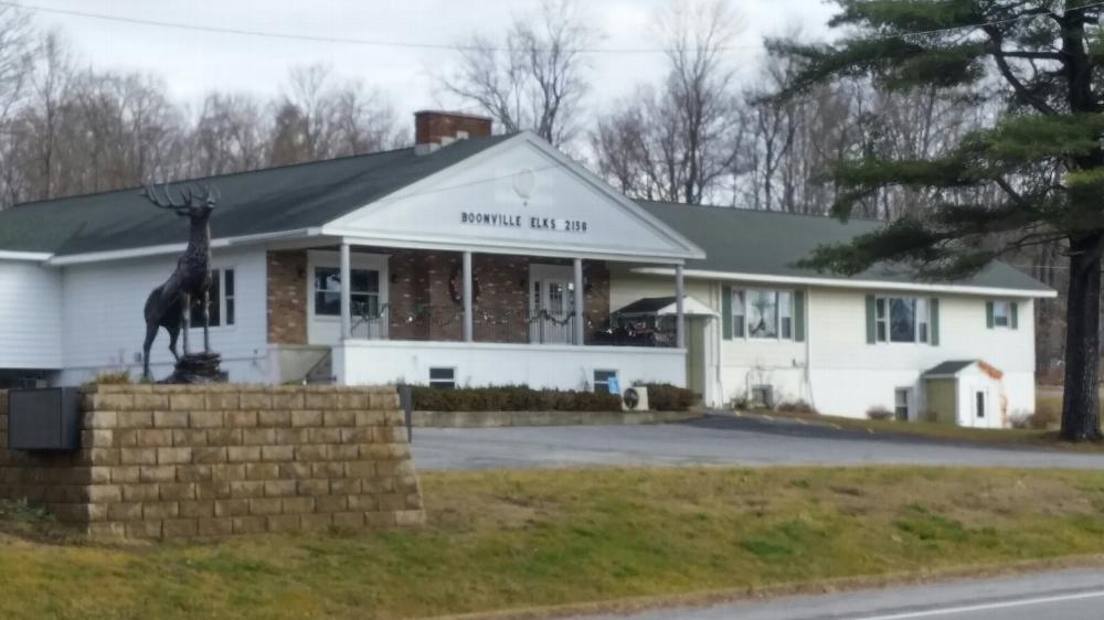 Our Lodge as seen from New York State Route 12.