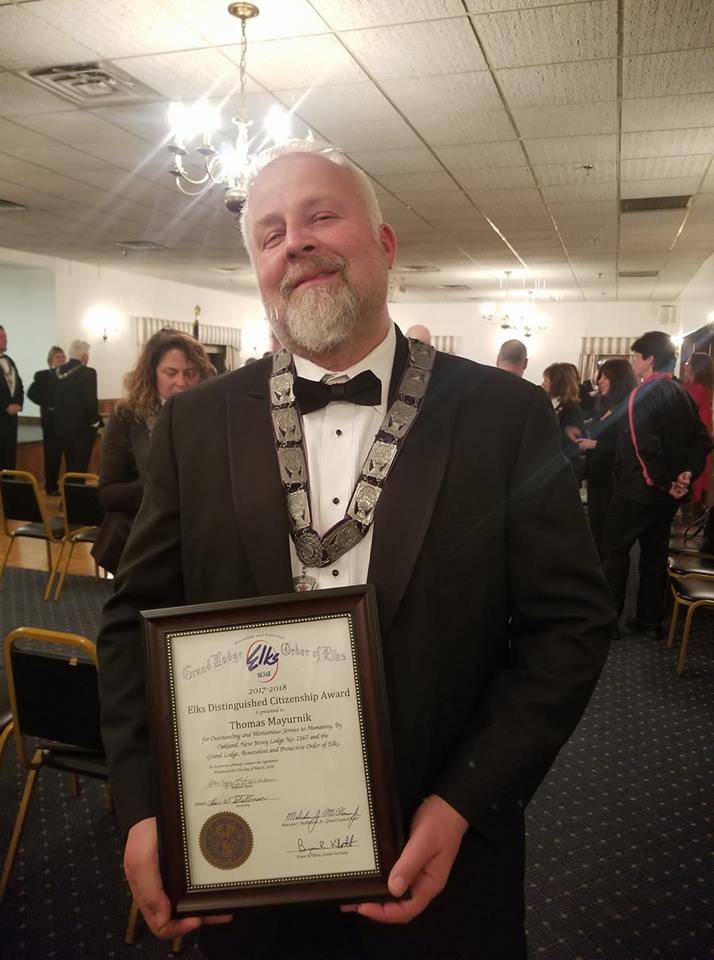 Citizen of the Year 2018-2019
Tom Mayurnik