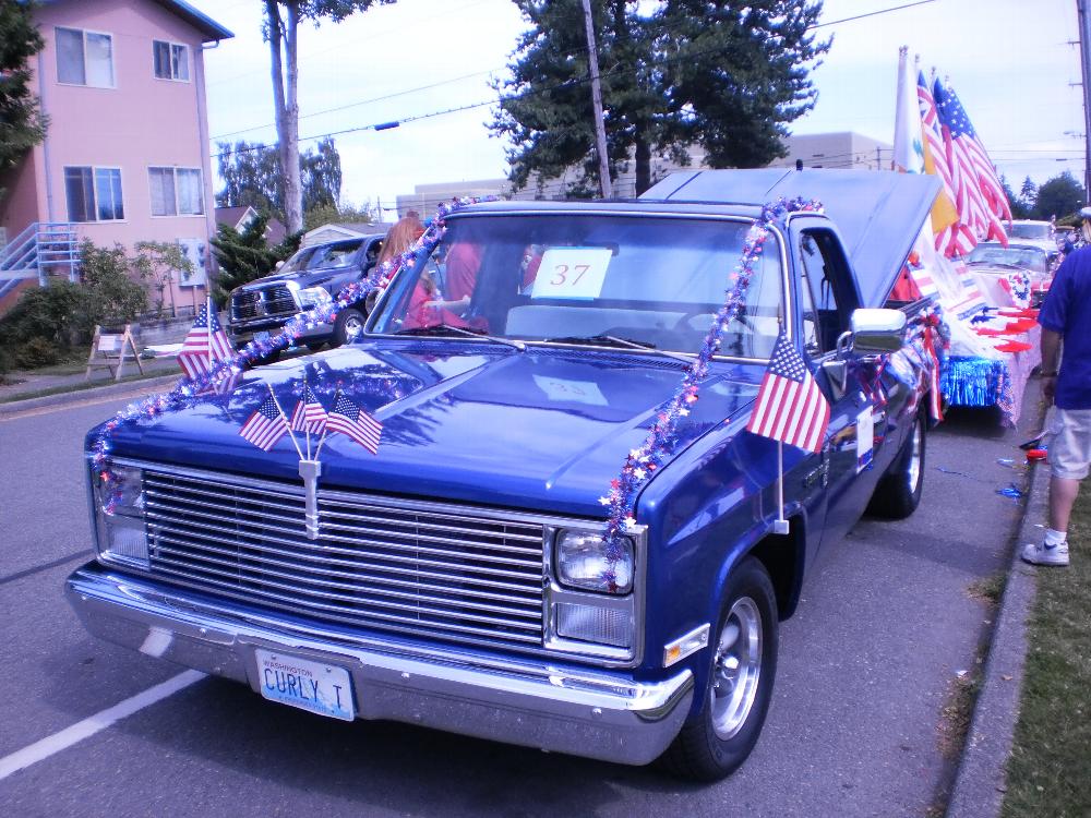 4th of July parade in Edmonds