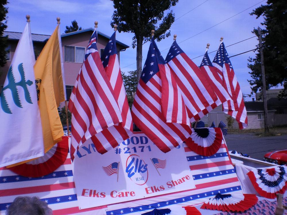 Edmonds Parade Float (won "Most Patriotic")