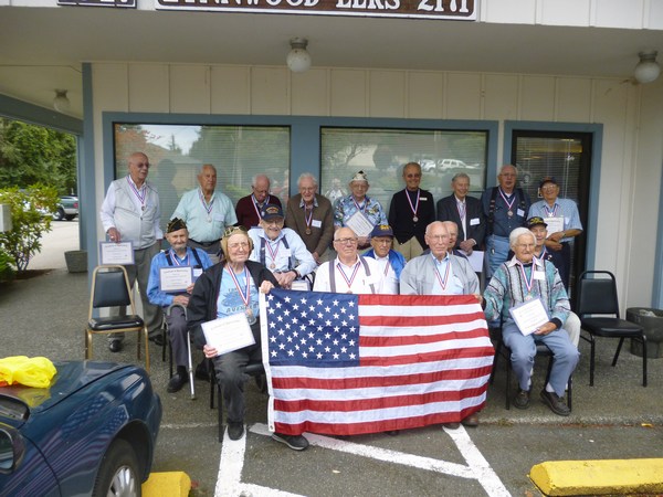 Victory Over Japan Day at the Lynnwood Lodge, August 15, 2015