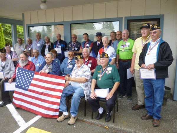 Victory Over Japan Day at the Lynnwood Lodge, August 15, 2015