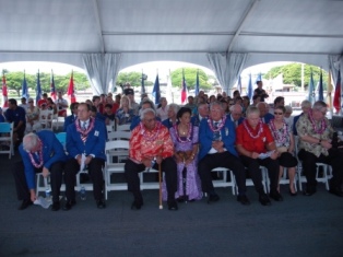 ER Johnny Stonier at Flag Day