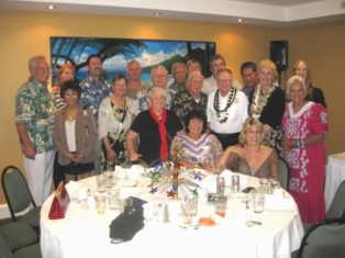 Kailua Lodge 2230 attends dinner for GER David Carr and wife 