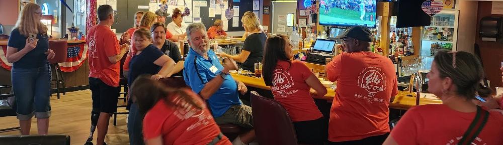 Scottsdale 2148 Elks Lodge Crawl. Thanks to all the members who came out to greet and have fun with the Scottsdale peeps!!