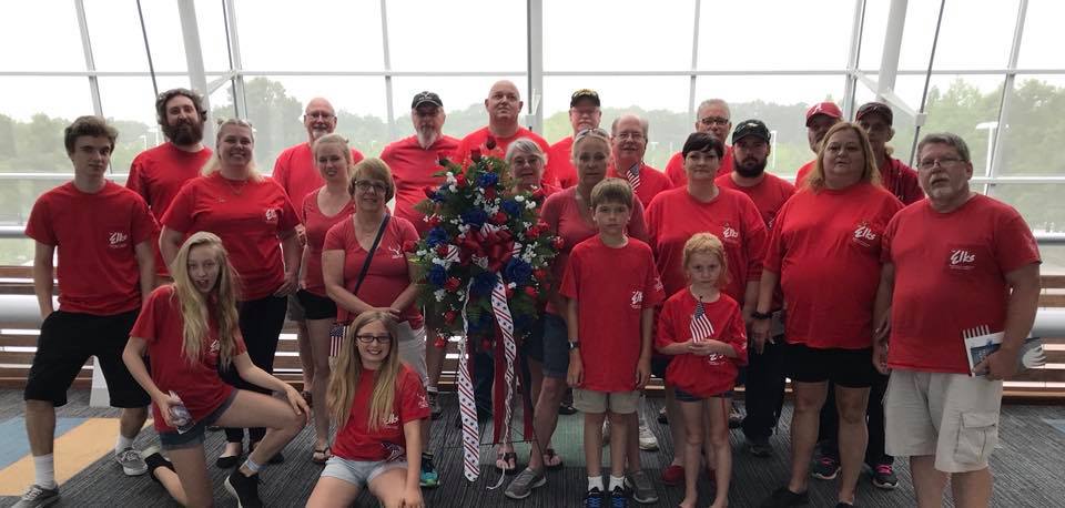 Lodge #2268 participates in the 2018 Memorial Day Service in Virginia Beach