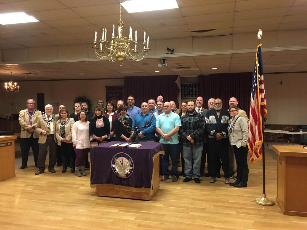 Congratulations to our 15 new members and wELKcome to Bowie Elks Lodge #2309 (December 11th, 2018).