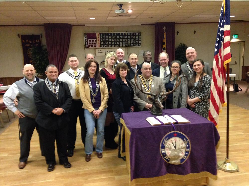 Added seven new members last night.  Welcome to our newest Elks!