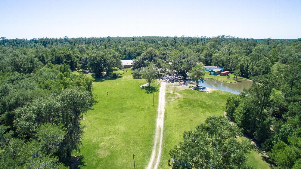 The Grounds Looking From The Bayou