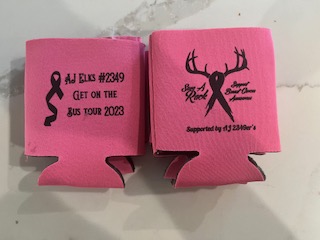 Get on the Bus Breast Cancer Awareness 2023
Koozies for sale
