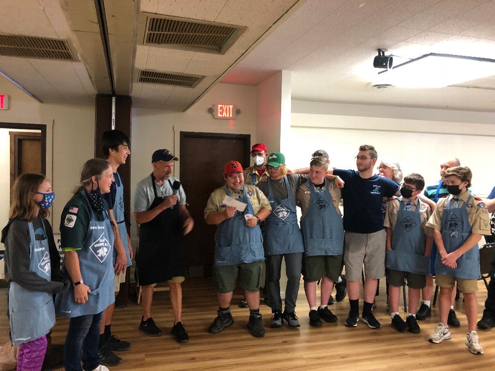 What an amazing Father's Day it was!! Breakfast at the Camillus Elks Lodge was successful with the help of our volunteers and Warner's Boy Scout Troop 60!! As part f our Gratitude Grant $1000 was donated to the Boy Scout Troop to help with camping supplies etc. These boys do so much for our lodge, it was a privilege to give back to them. 