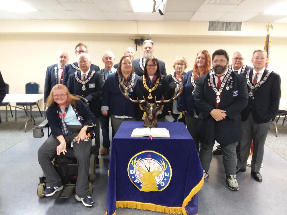 Officers for 2021, Kansas City Northland Elks Lodge #2376