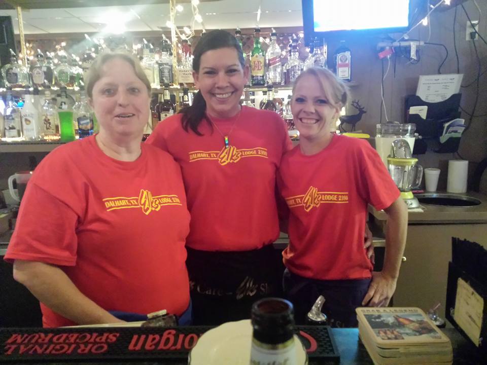 Terry Lee, Pamela Schwab and Kristi Matthews-  Red Shirt Friday 2015
