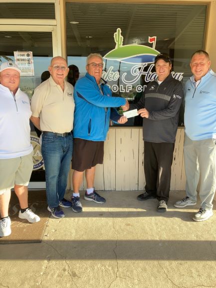 Elks Men's Golf League donates $500 to local adaptive golf program.
