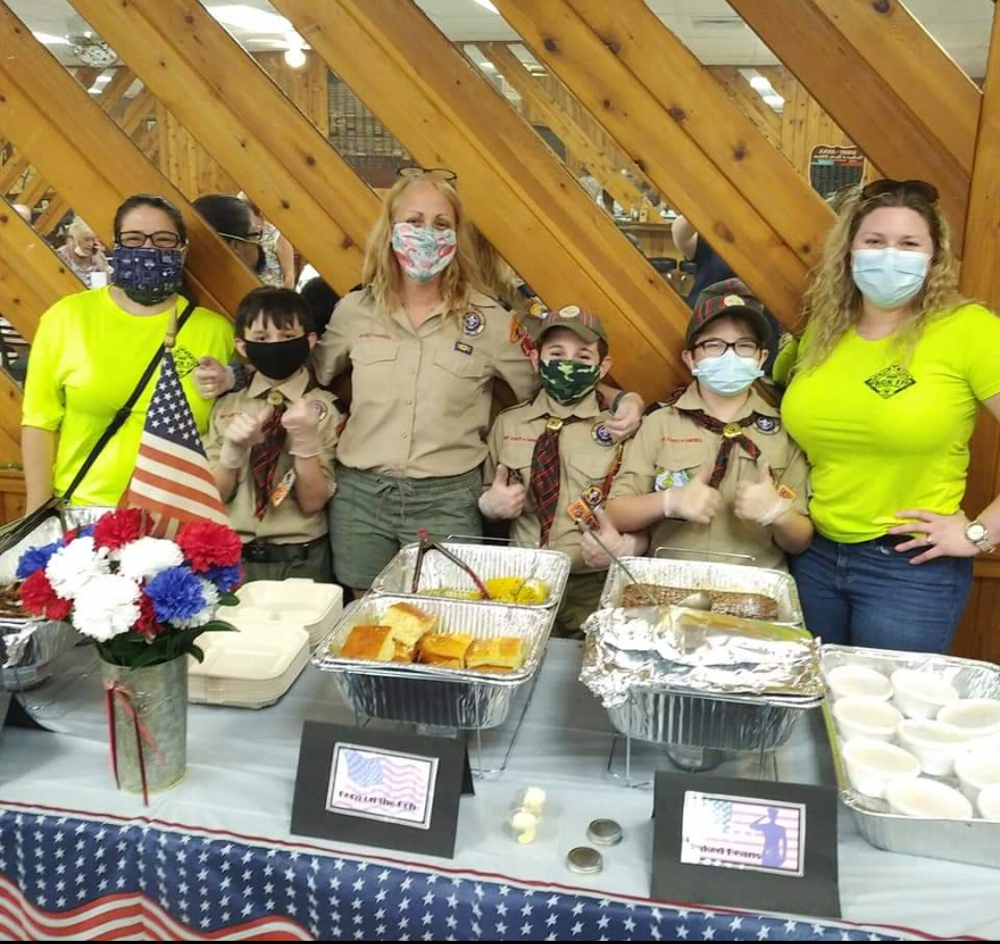 With help from the Boy Scouts, our Focus Grant BBQ was a great success!