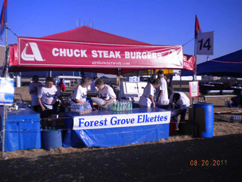 Elkettes at the Air Show