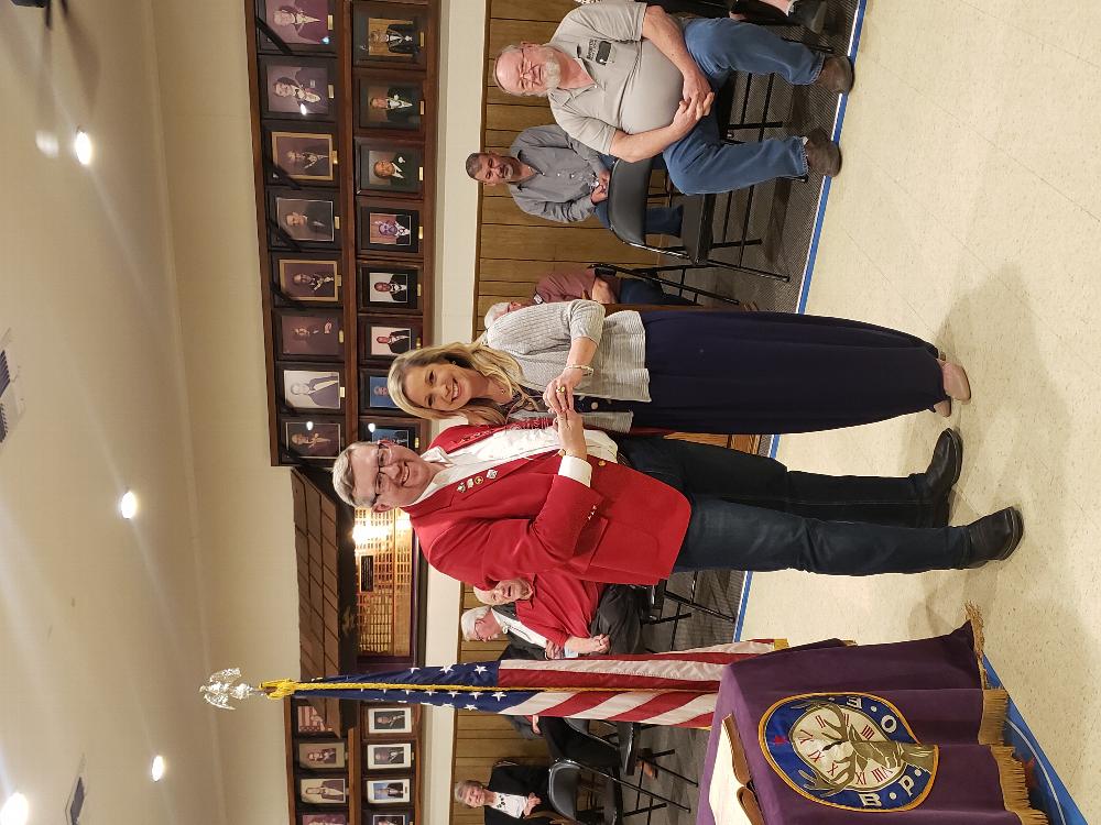 2021-2022 Denton Elks Lodge "Citizen of the Year" Elizabeth Nugent
