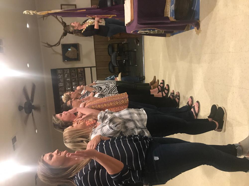 2022-2023 Lady Elks Officers of Denton Lodge #2446 are installed
