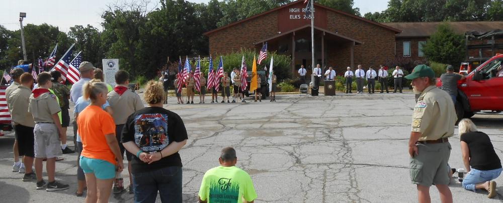 The Flags and Officers