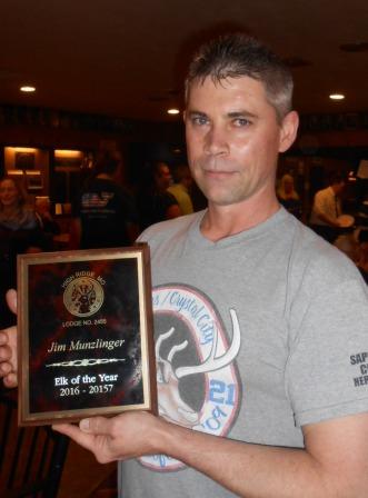 Jim Munzlinger, Elk of the Year 2016-17 (or maybe of the century? 20157?)
