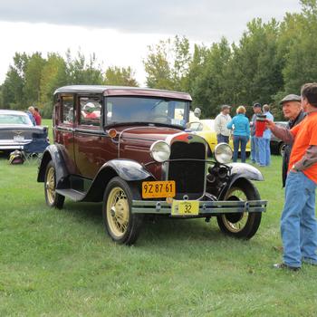 Vintage Car at the 2013 Car Show