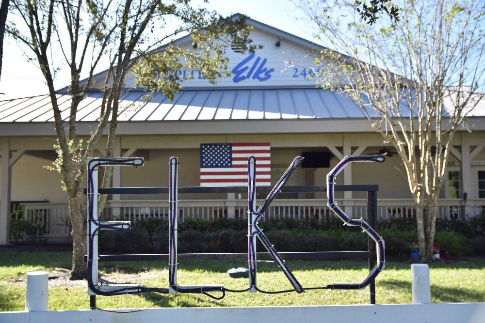Jupiter Elks Lodge #2469
Located at 10070 West Indiantown Road, Jupiter, FL 33478

Stop by and see us, we are open seven days a week beginning at 4pm and Sunday's at noon during football season. 

Hope to see you soon!
