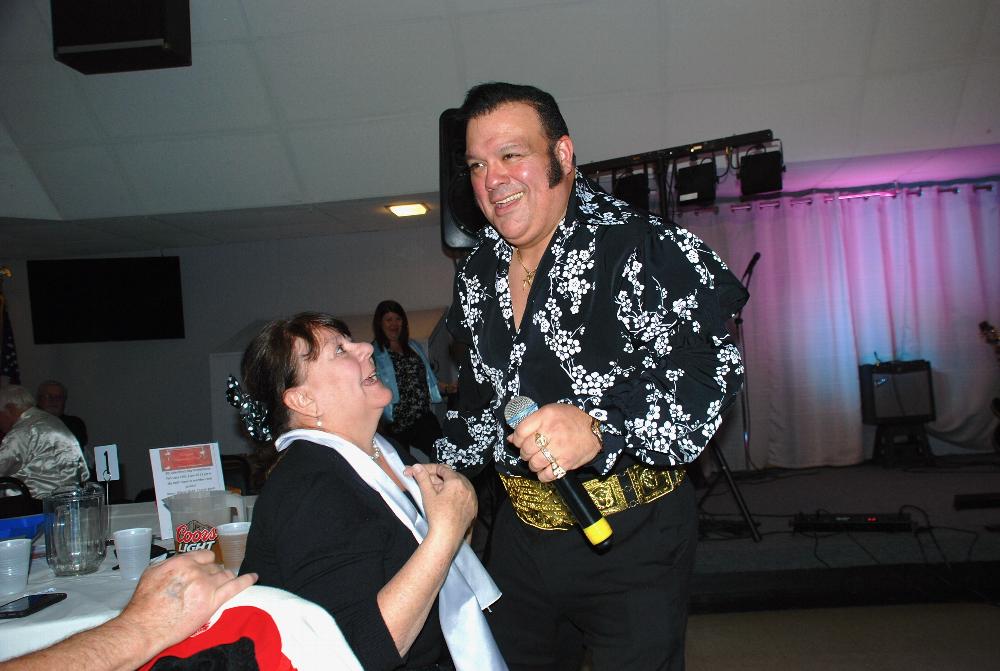 Randell Rivers is "The King" Elvis