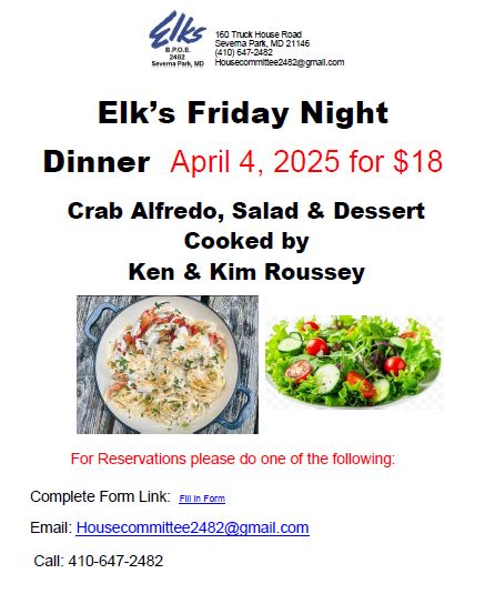 April 4th FND Crab Alfredo