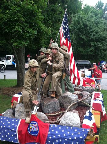 2013 July 4th Float. Voted Most Patriotic!!!