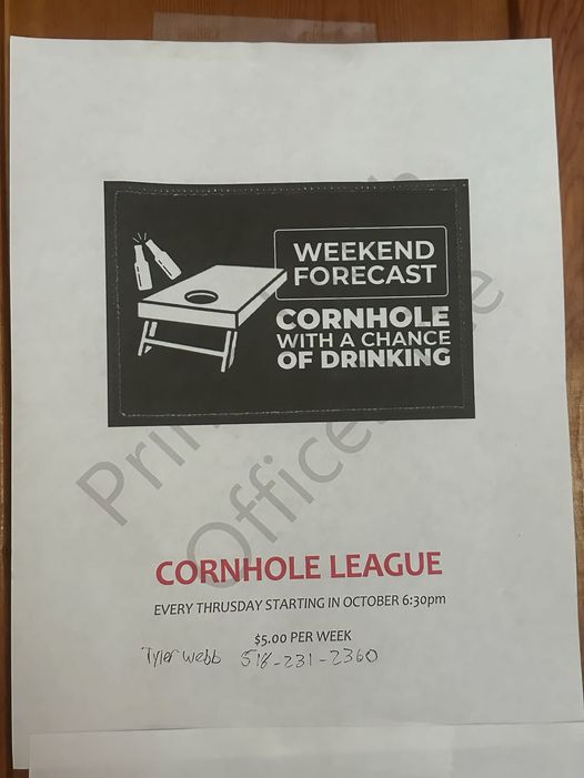 New Cornhole League!