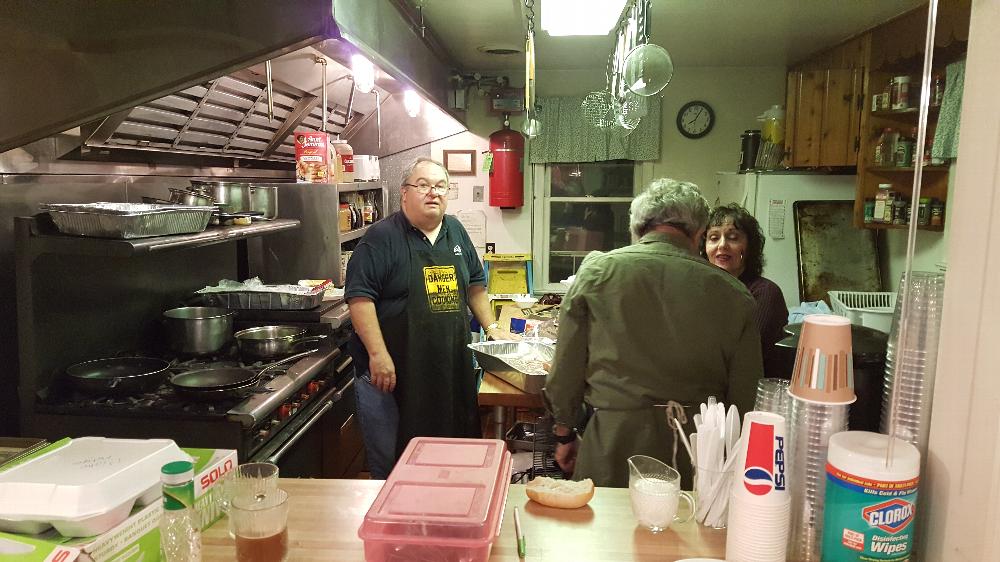 Nov, 2016 Brother Elks Mike MacFeeters and Paul Horbinski organized the Steak Dinner raising money for Elks Vets and SCC committees.