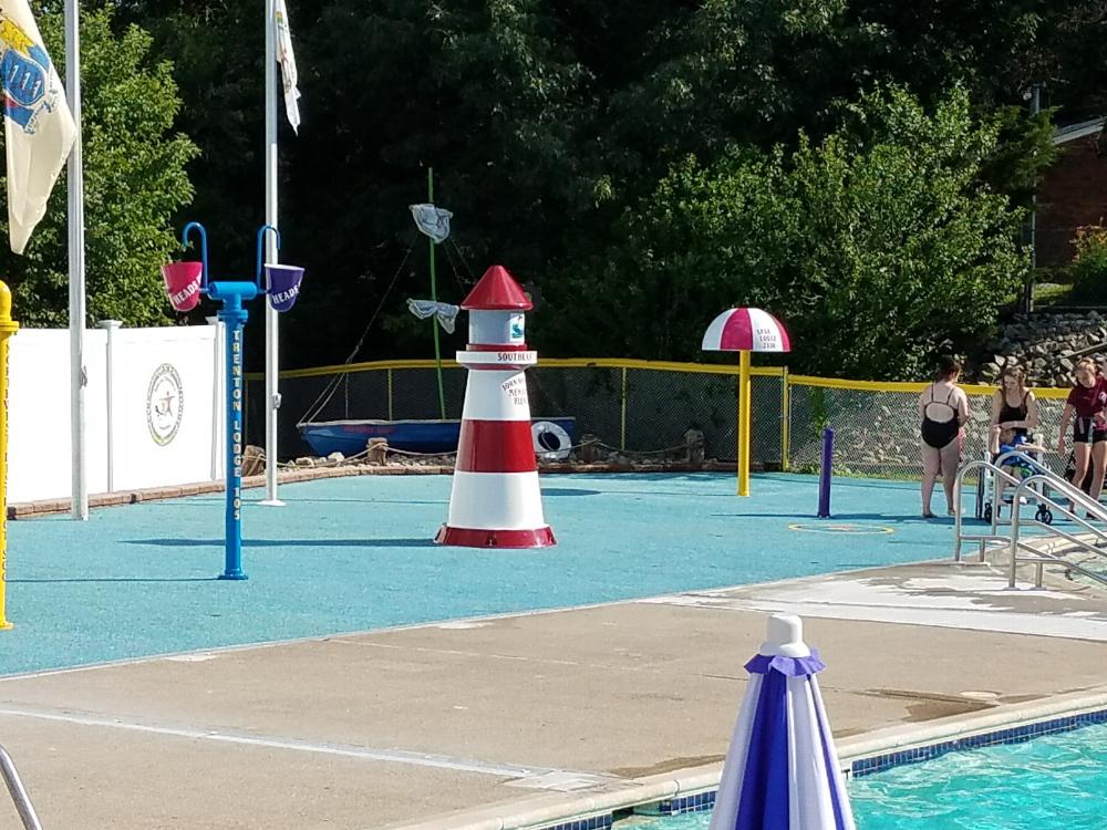 New Splashpark at Camp Moore