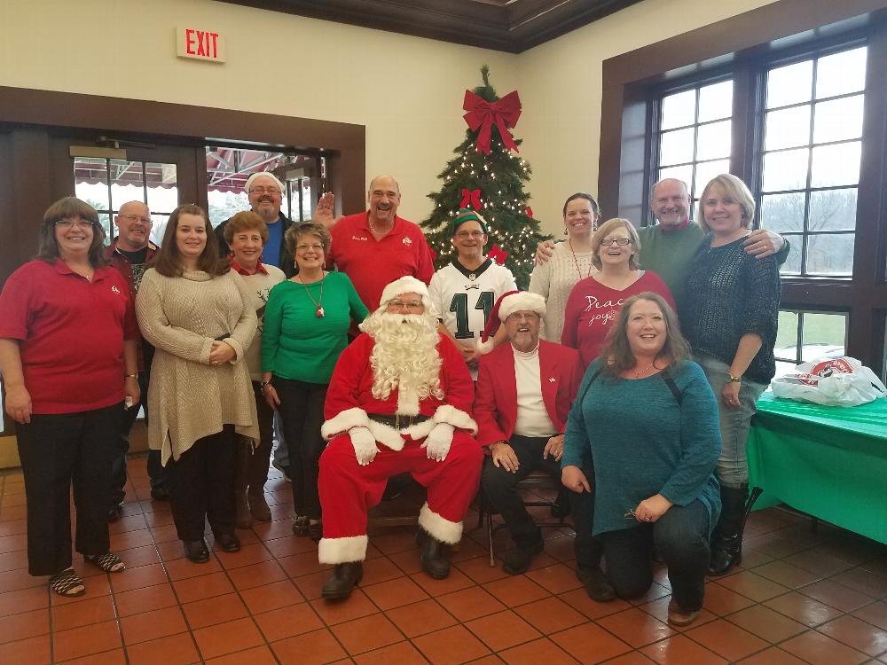 The Marlton Elks Special Childrens Committee at the 2017 Christmas Party