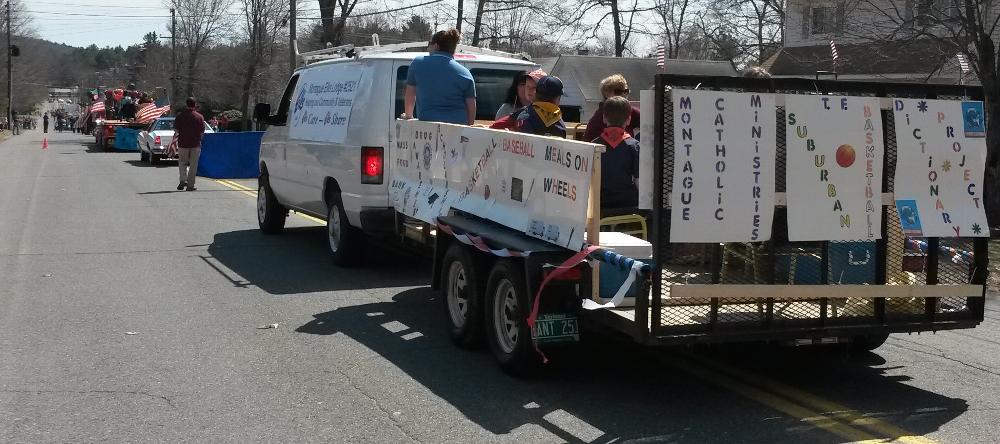 Franklin County Spring Parade in Montague 4-12-14.