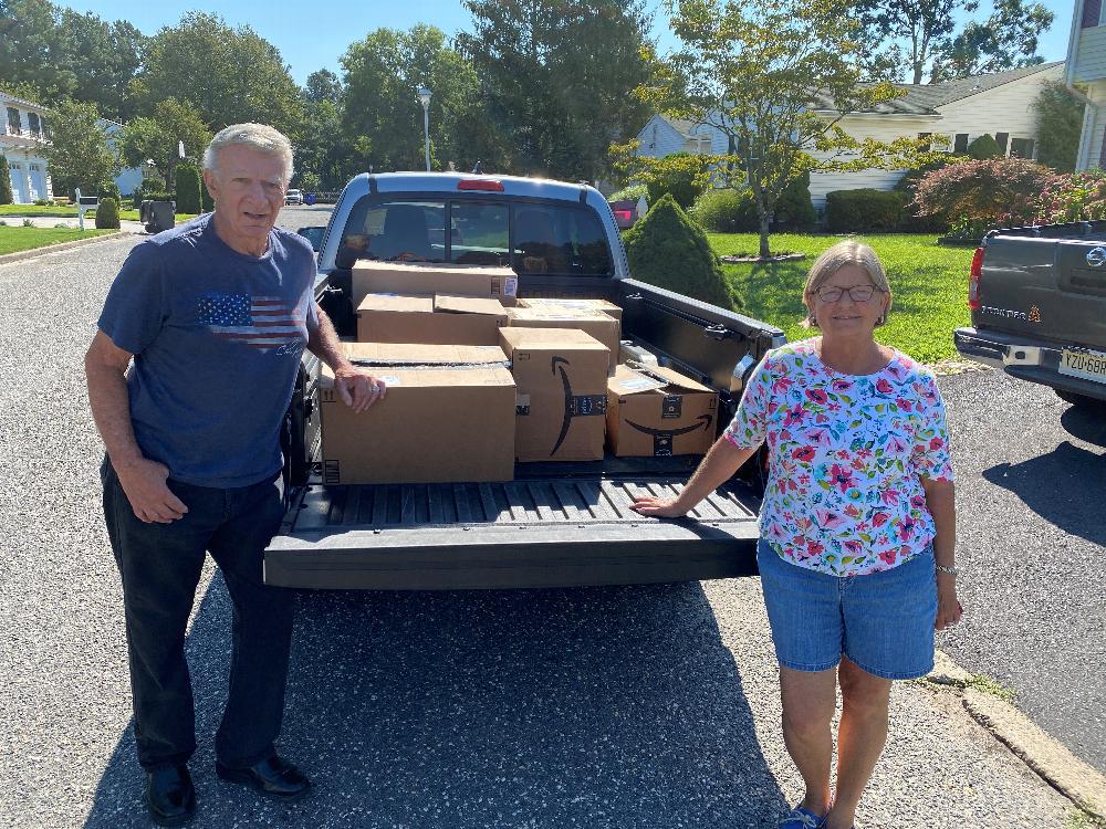 Freedom Grant supplies going to Menlo Park Veterans Home
