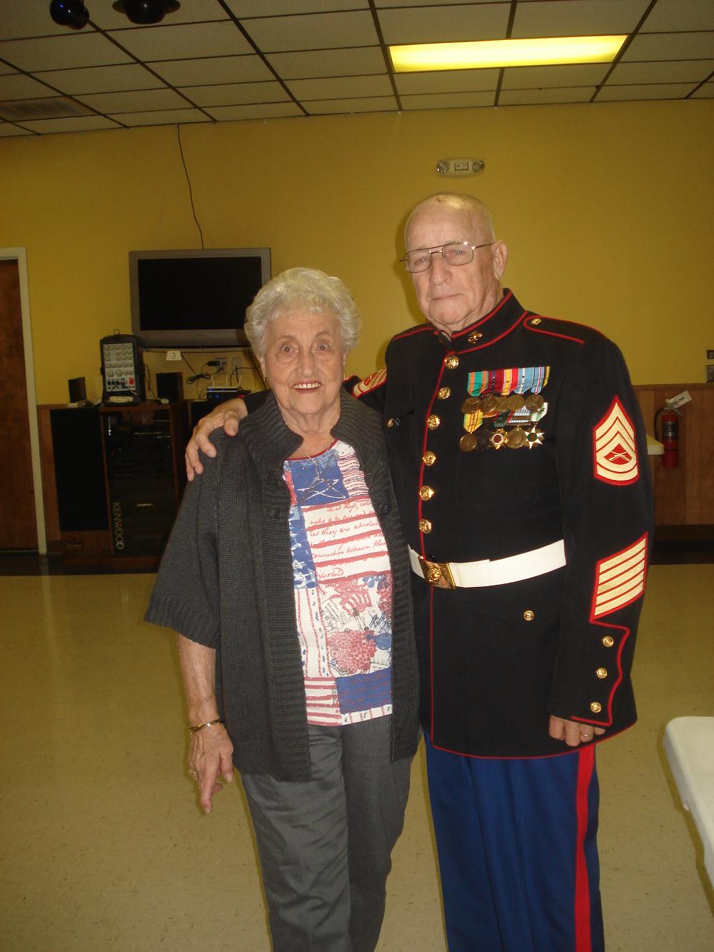 Bill and Tudy Ruffian
Veterans' Day 2014