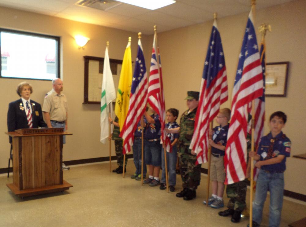 Our Flags over the years