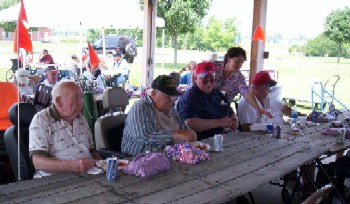 Ellisville Elks visit to St. James Veterans Retirement Home