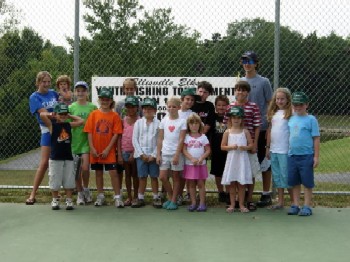 Group picture of all the participants in our annual Youth Fishing Derby