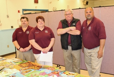 The Sebasticook Valley Elks Lodge sponsored Family Literacy Night at Manson Park School in Pittsfield on May 21,2014 thanks to a $2,000 Elks National Foundation Gratitude Grant.

Pictured (left to right) are Trustee Royal Thornton, Secretary Terry White, Exalted Ruler Dennis Bragg and State Trustee Michael Havey, PER.
