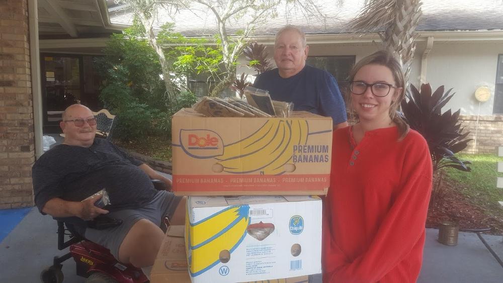 Zephyrhills Elks lodge 2731 and the Veterans Committee on October 26, 2019 was able to donate eight large banana boxers of two types of cookies and two large banana boxes of microwave  popcorn  to Rose Castle Nursing Home, Westbrook Nursing Home, and Zephyrhills Fire Department totaling over $750.00.
The Elks support our veterans and all those who are there to protect us, either in another country or here at home.
Thank you for your service. The Elks will always be there to support you.
Ken Fabiani
Veterans Committee Chairman
