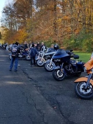 Elks MC Bikers from local lodges