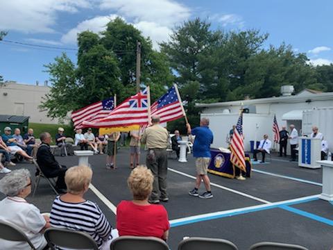 Jackson and Lakewood Elks participating in the 2021 Flag Day ceremony at Howell Elks Lodge  |  June 13, 2021