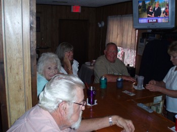 This is where the cool people in the bar sit.  Good Job Hap and Cassie!