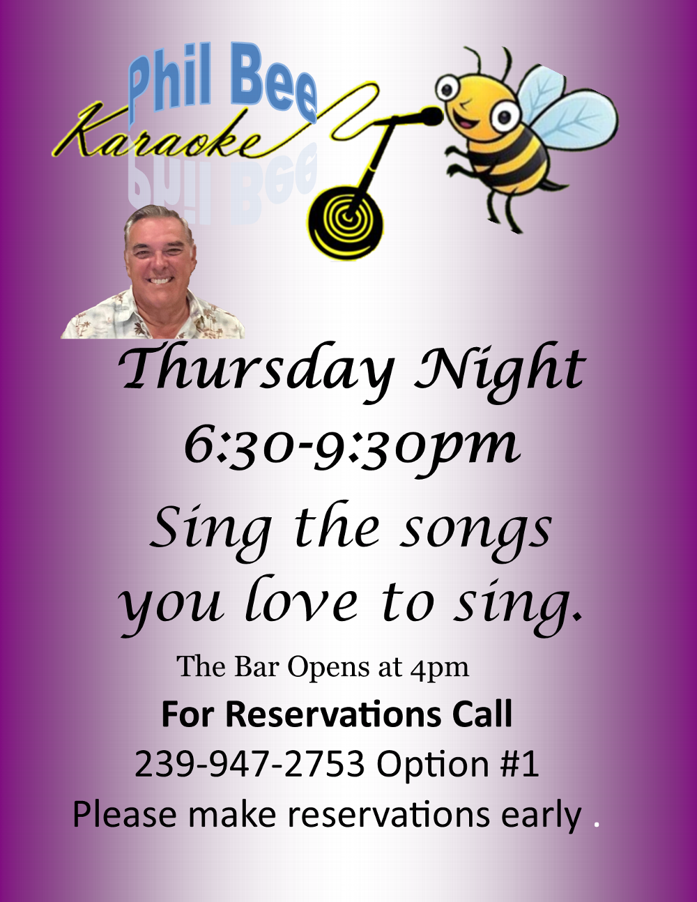 Thursday Night Karaoke