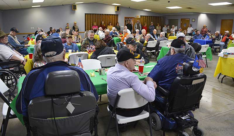 Veterans Thanksgiving dinner 2019