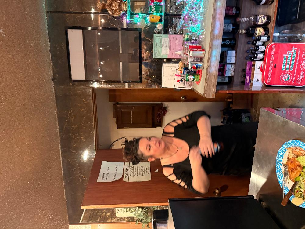 Stephanie hard at work
