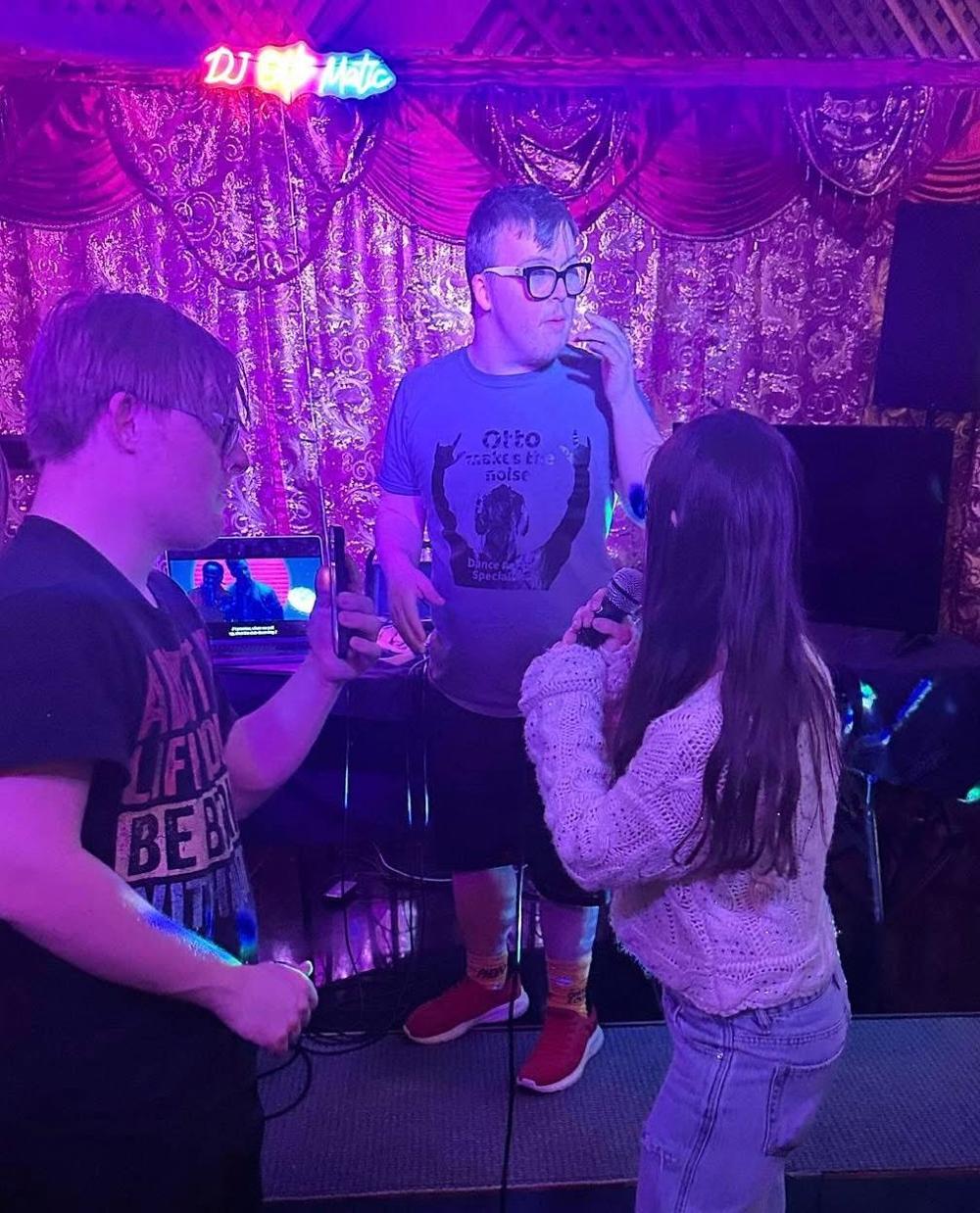 DJ Ottomatic doing his thing