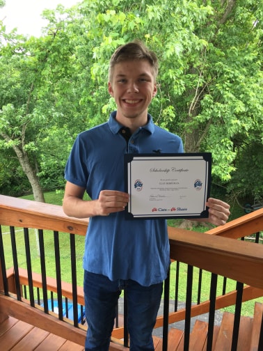 2019 Scholarship Winner Clay Berryman