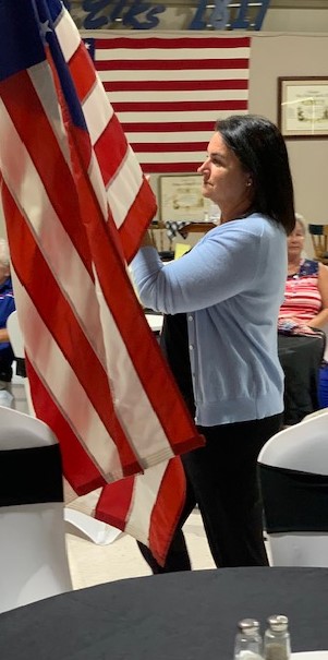 Flag Day Ceremony - Thank you Heidi Vargas for your participation!